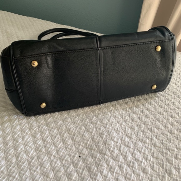 Black two strap purse B.makowsky - Picture 6 of 9